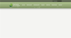 Desktop Screenshot of pharmacie-vezere.com
